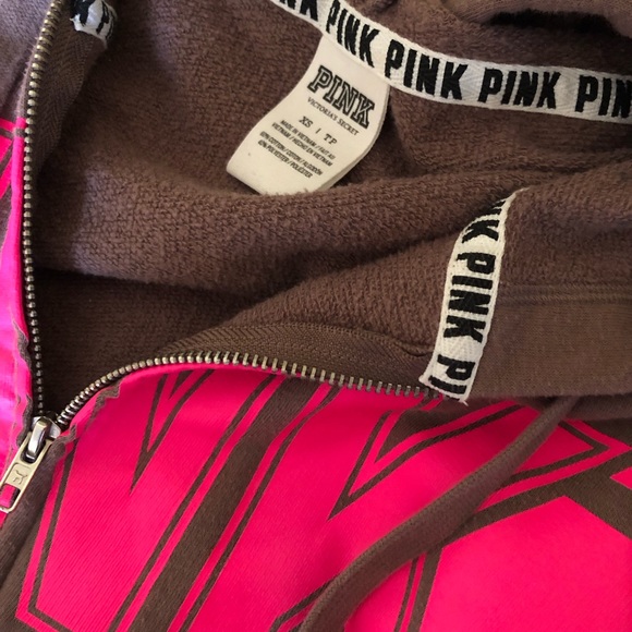Victoria Secret PINK Jacket Brown XS! - Picture 4 of 4